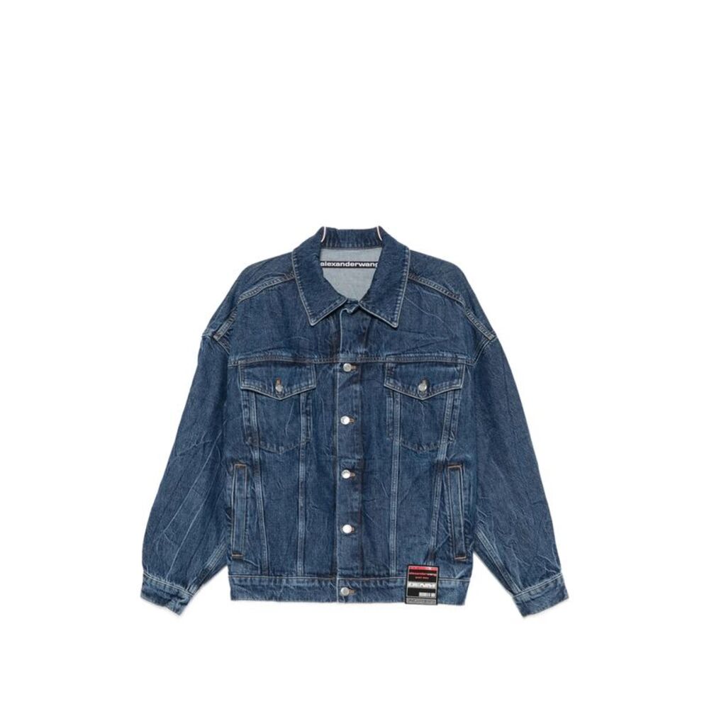 Alexander Wang Blue Jackets - Denim Jackets Women